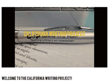 Tablet Screenshot of californiawritingproject.org